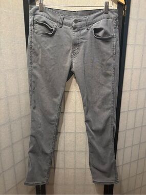 LEVI STRAUSS & CO 514 Slim Grey Jeans